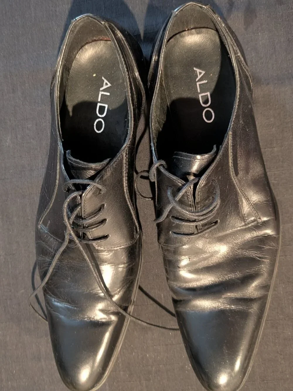 Aldo shoes mens black size 44
